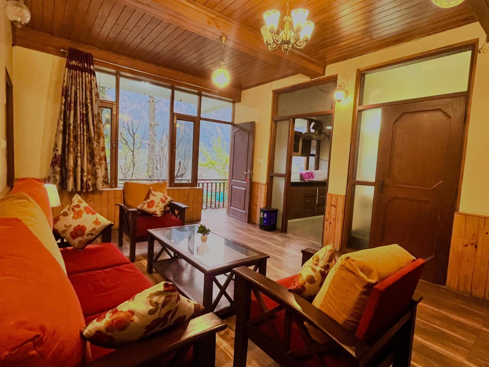 Nature Valley View Resort Manali 2 Bedrooms Luxury Cottages And Valley View Exterior foto