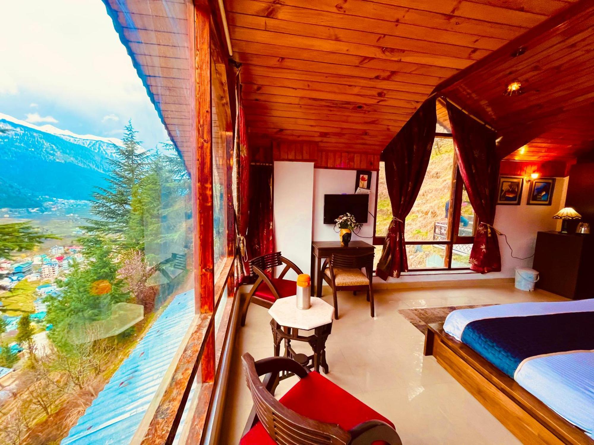 Nature Valley View Resort Manali 2 Bedrooms Luxury Cottages And Valley View Exterior foto
