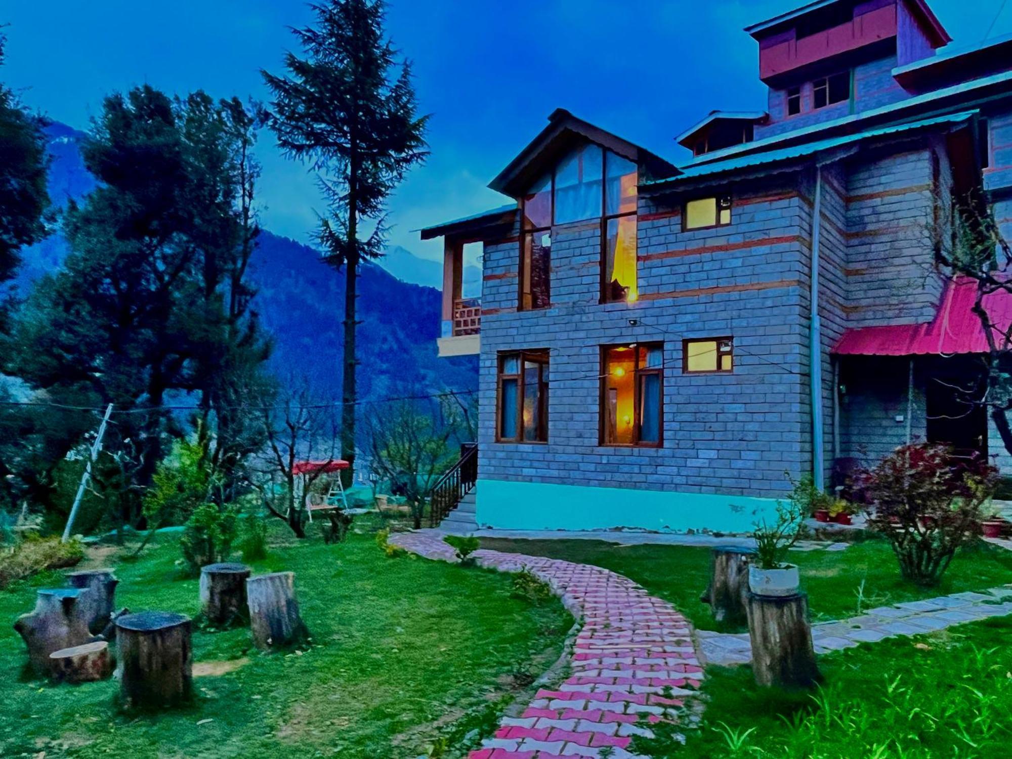 Nature Valley View Resort Manali 2 Bedrooms Luxury Cottages And Valley View Exterior foto